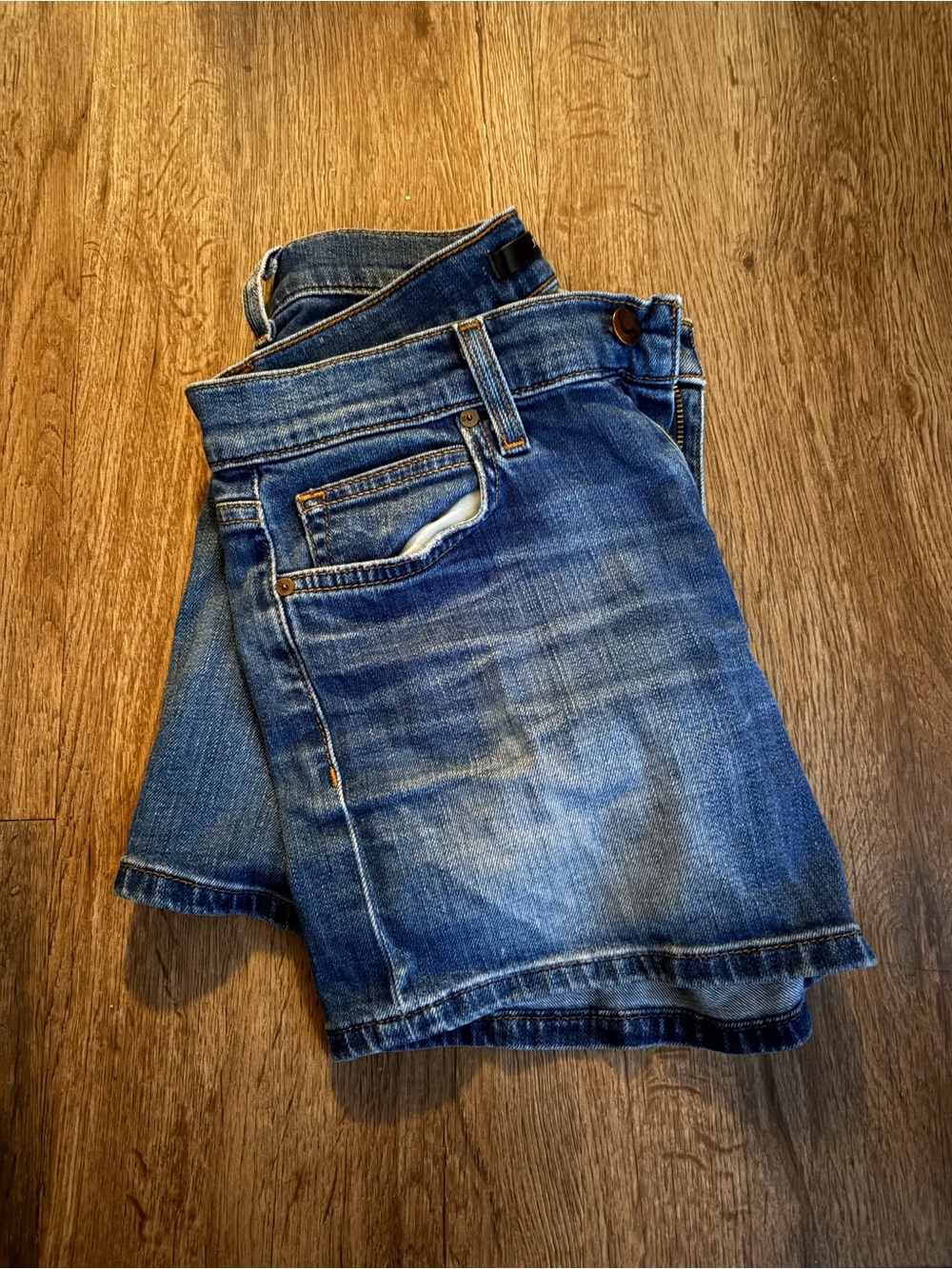 Joe's Jeans Women's Blue Denim Jean Shorts